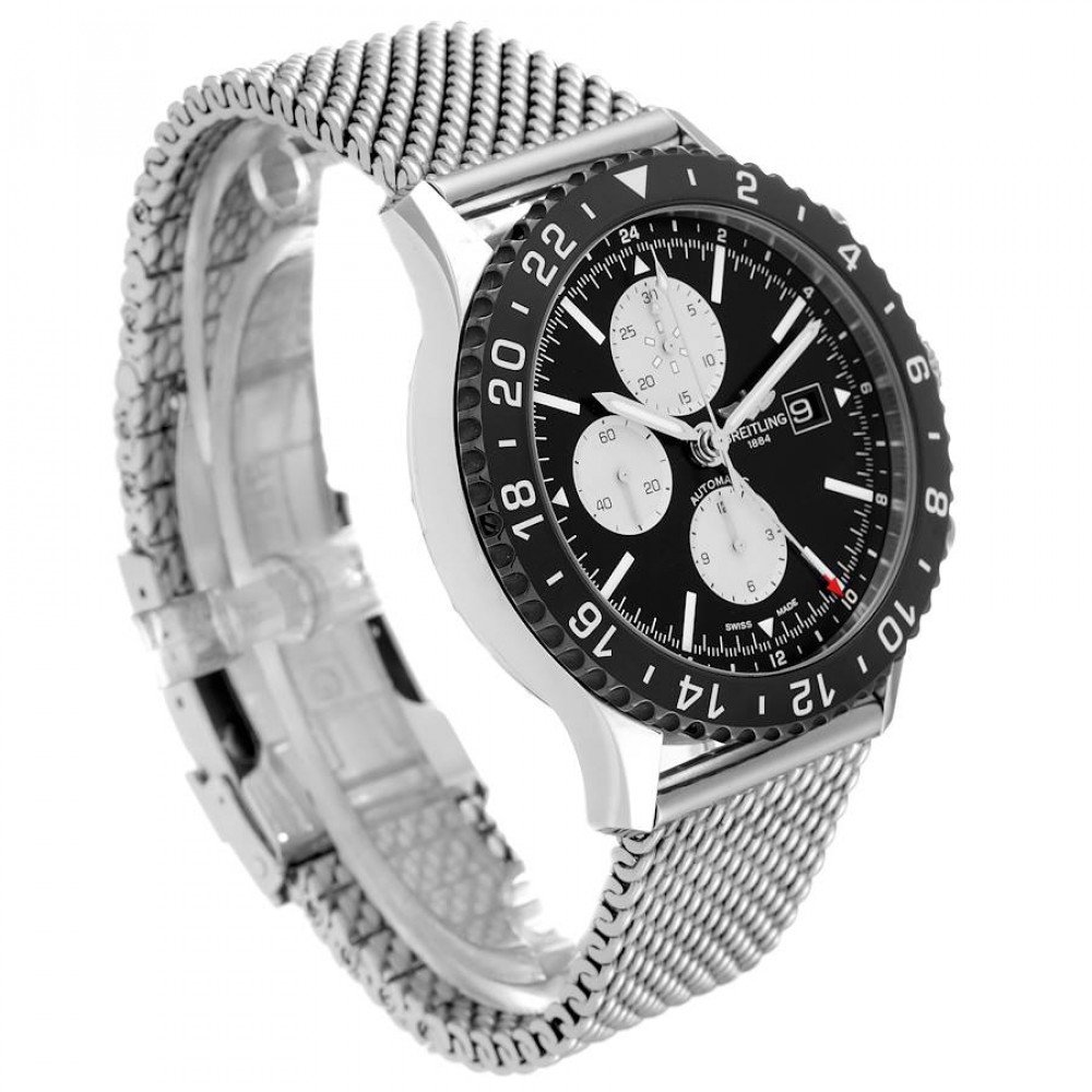 Breitling Chronoliner Blue Dial Steel Mens Watch Y24310 Breitling Chronoliner Blue Dial Steel Mens Watch Y24310