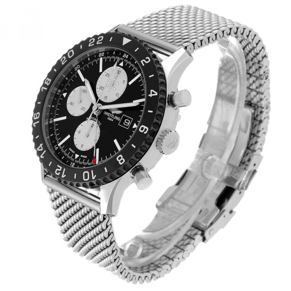 Breitling Chronoliner Blue Dial Steel Mens Watch Y24310 Breitling Chronoliner Blue Dial Steel Mens Watch Y24310