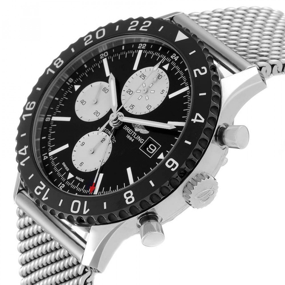 Breitling Chronoliner Blue Dial Steel Mens Watch Y24310 Breitling Chronoliner Blue Dial Steel Mens Watch Y24310