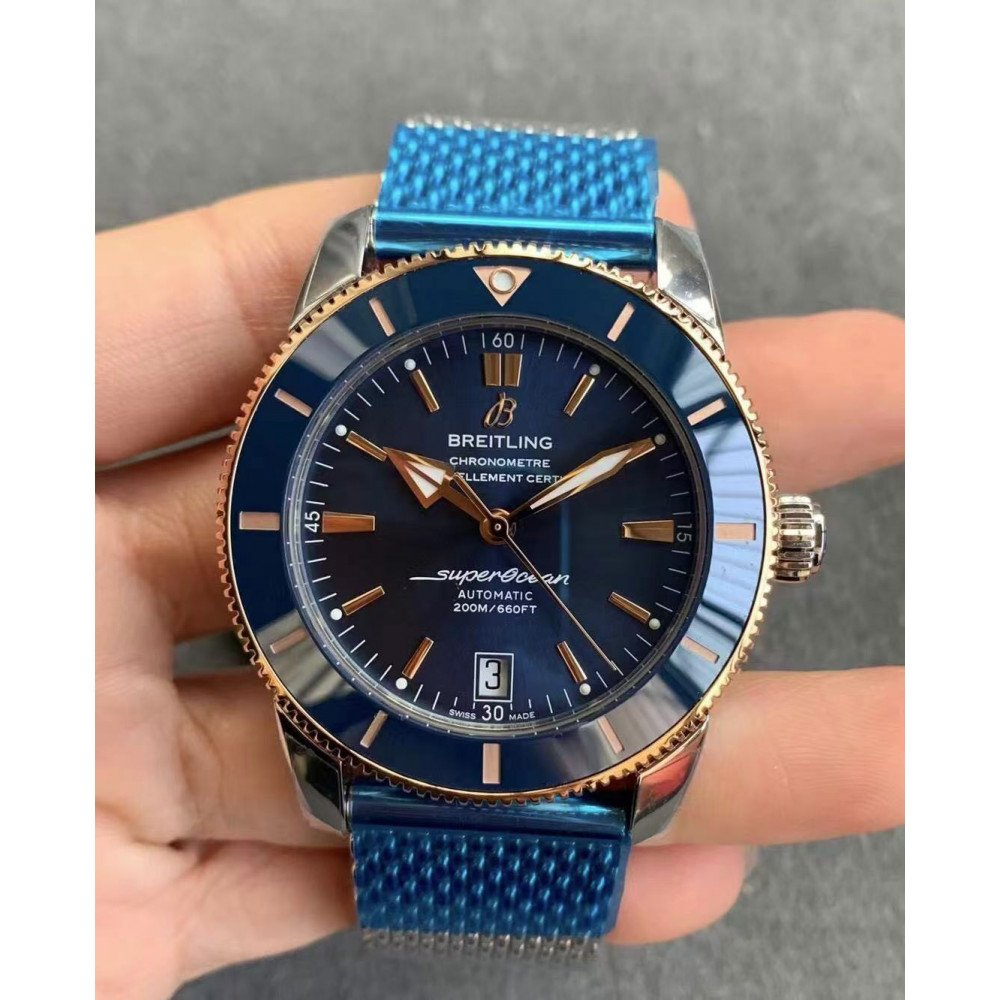 Breitling Superocean Heritage B20 Automatic 42 Blue Dial Watch Ub2010161c1a1 Breitling Superocean Heritage B20 Automatic 42 Blue Dial Watch Ub2010161c1a1