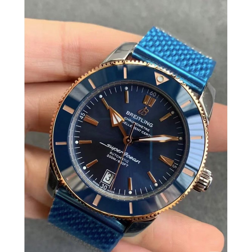 Breitling Superocean Heritage B20 Automatic 42 Blue Dial Watch Ub2010161c1a1 Breitling Superocean Heritage B20 Automatic 42 Blue Dial Watch Ub2010161c1a1