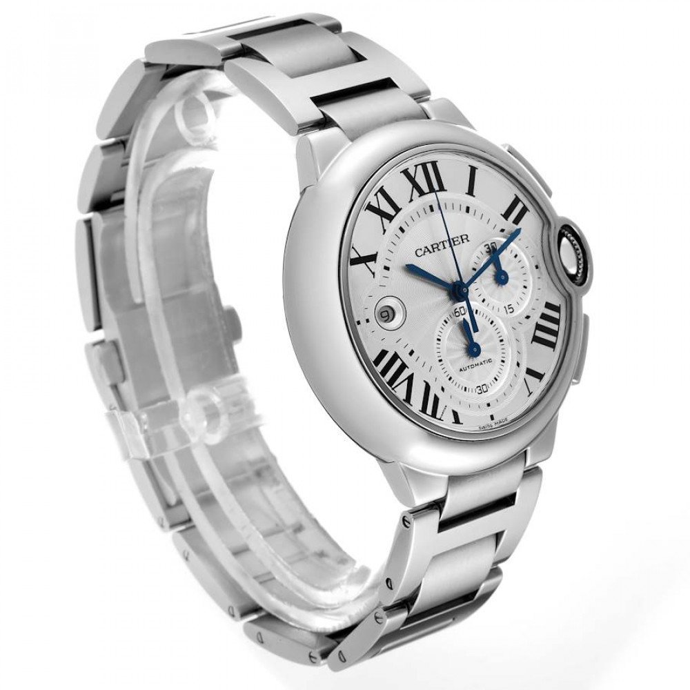 Cartier Ballon Bleu XL Silver Dial Steel Mens Watch W6920002 Cartier Ballon Bleu XL Silver Dial Steel Mens Watch W6920002