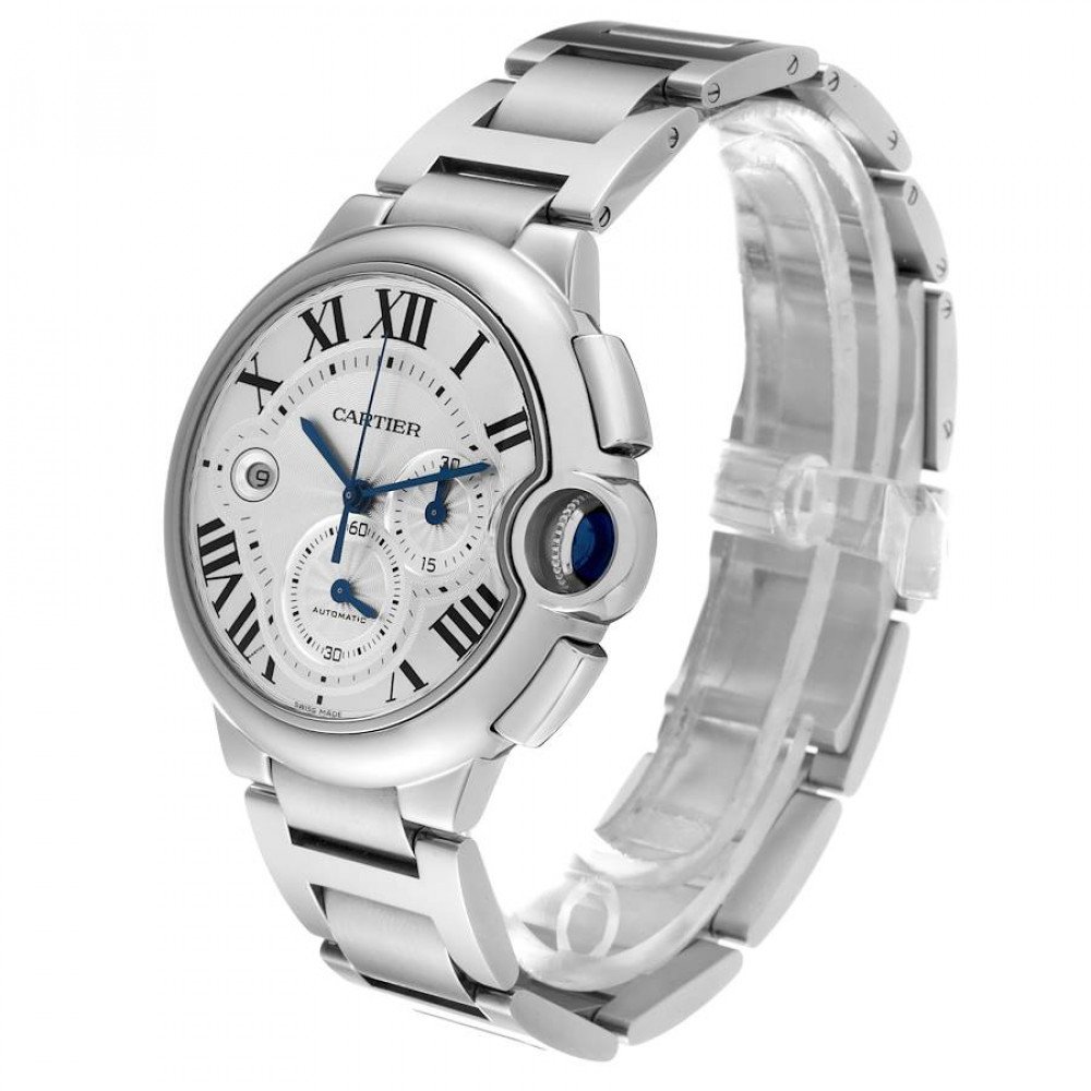 Cartier Ballon Bleu XL Silver Dial Steel Mens Watch W6920002 Cartier Ballon Bleu XL Silver Dial Steel Mens Watch W6920002