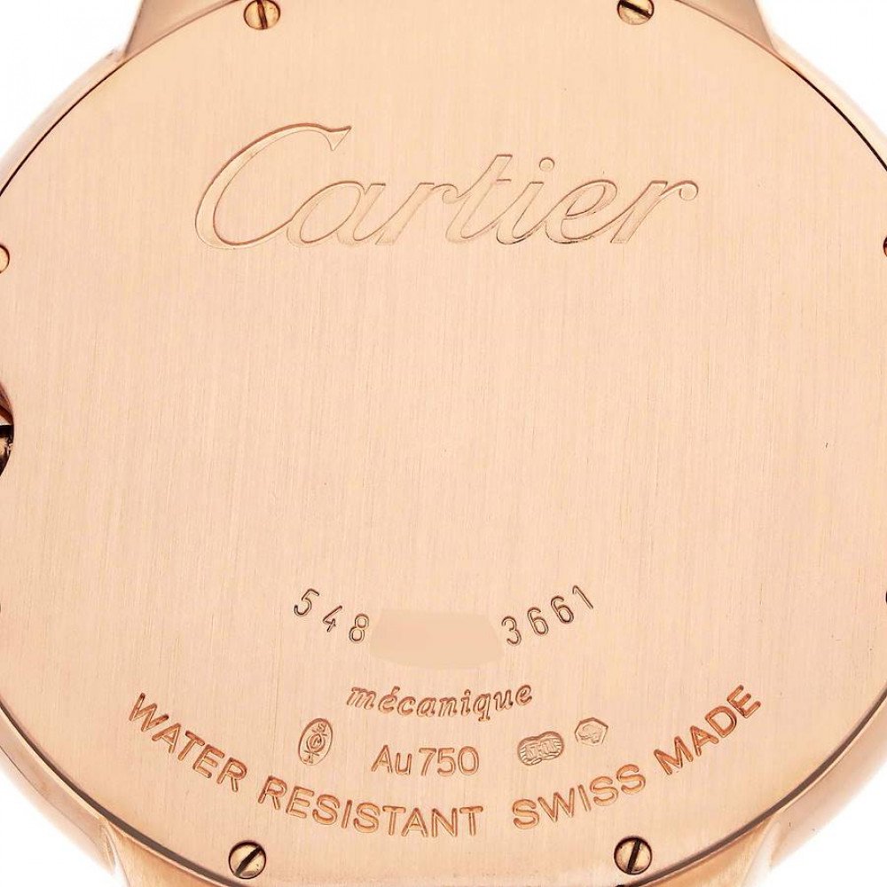 Cartier Ballon Bleu Rose Gold Grey Dial Mens Watch W6920089 Cartier Ballon Bleu Rose Gold Grey Dial Mens Watch W6920089