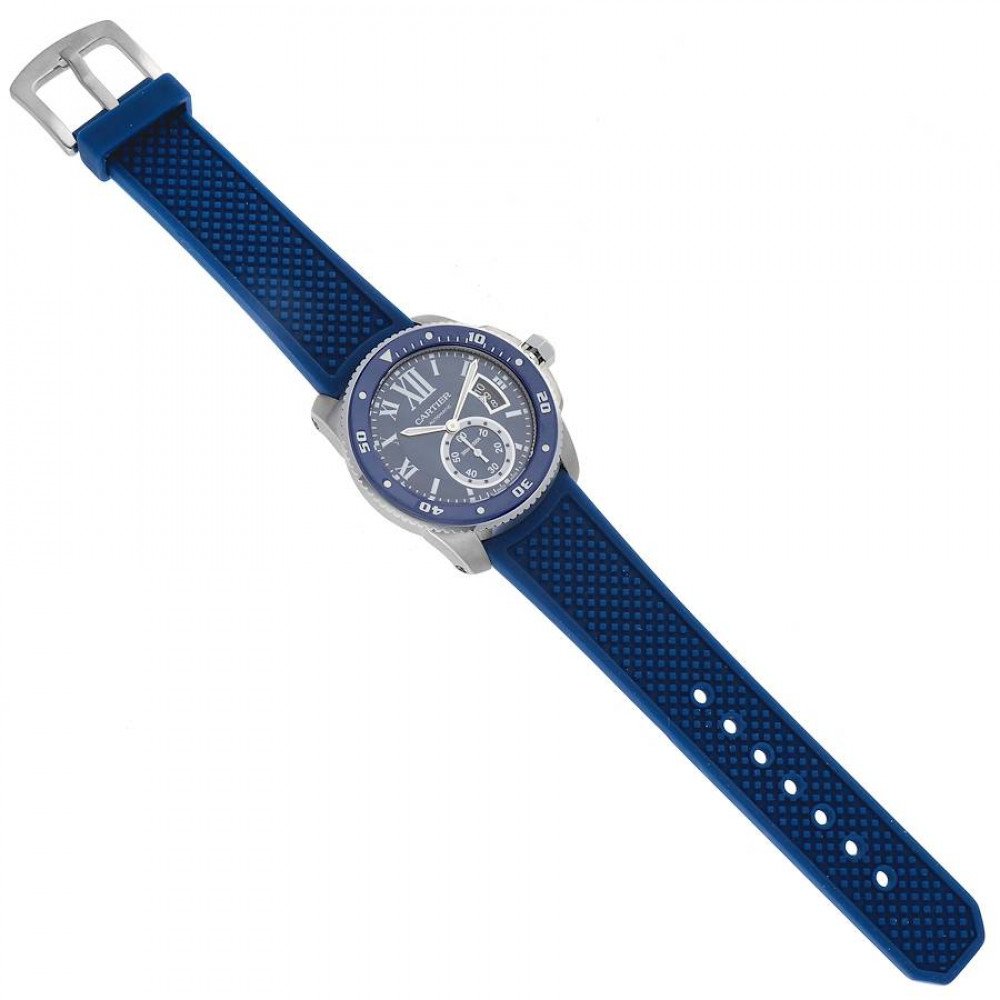 Cartier Calibre Diver Blue Dial Steel Mens Watch WSCA0010 Cartier Calibre Diver Blue Dial Steel Mens Watch WSCA0010