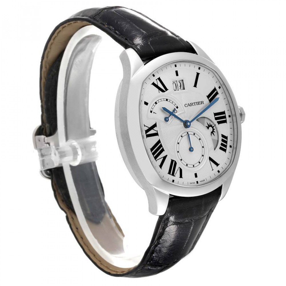 Cartier Drive Retrograde Chronograph Steel Mens Watch WSNM0005 Cartier Drive Retrograde Chronograph Steel Mens Watch WSNM0005