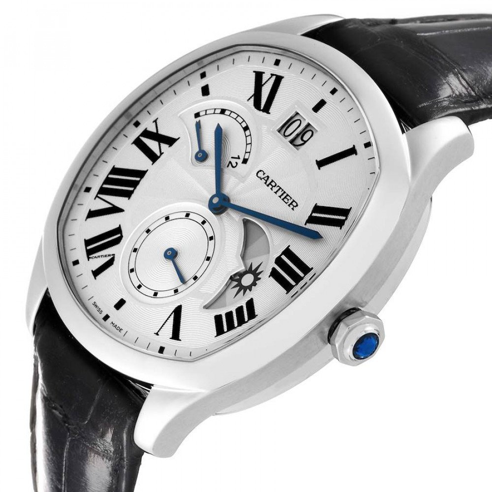 Cartier Drive Retrograde Chronograph Steel Mens Watch WSNM0005 Cartier Drive Retrograde Chronograph Steel Mens Watch WSNM0005