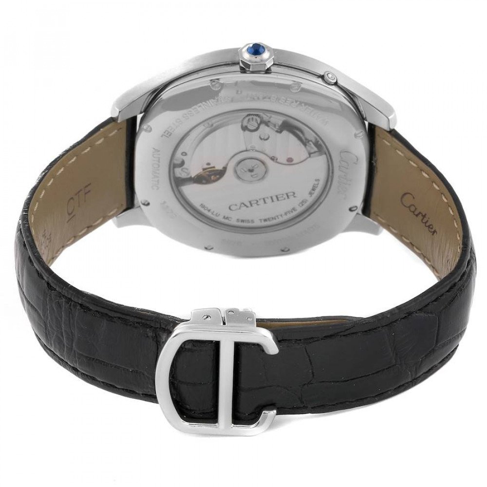 Cartier Drive Silver Dial Moonphase Steel Mens Watch WSNM0008 Cartier Drive Silver Dial Moonphase Steel Mens Watch WSNM0008