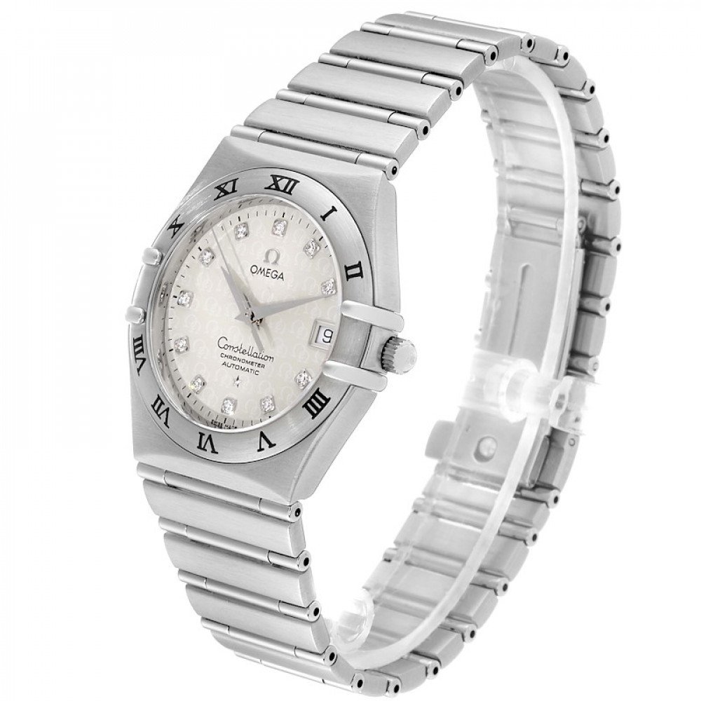 Omega Constellation Classic Steel Diamond Mens Watch 1504.35.00 Omega Constellation Classic Steel Diamond Mens Watch 1504.35.00