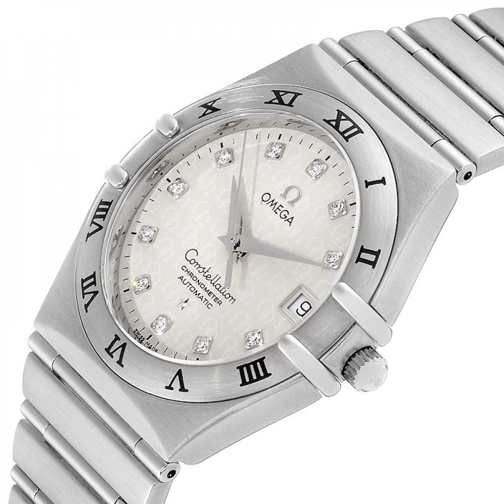 Omega Constellation Classic Steel Diamond Mens Watch 1504.35.00 Omega Constellation Classic Steel Diamond Mens Watch 1504.35.00