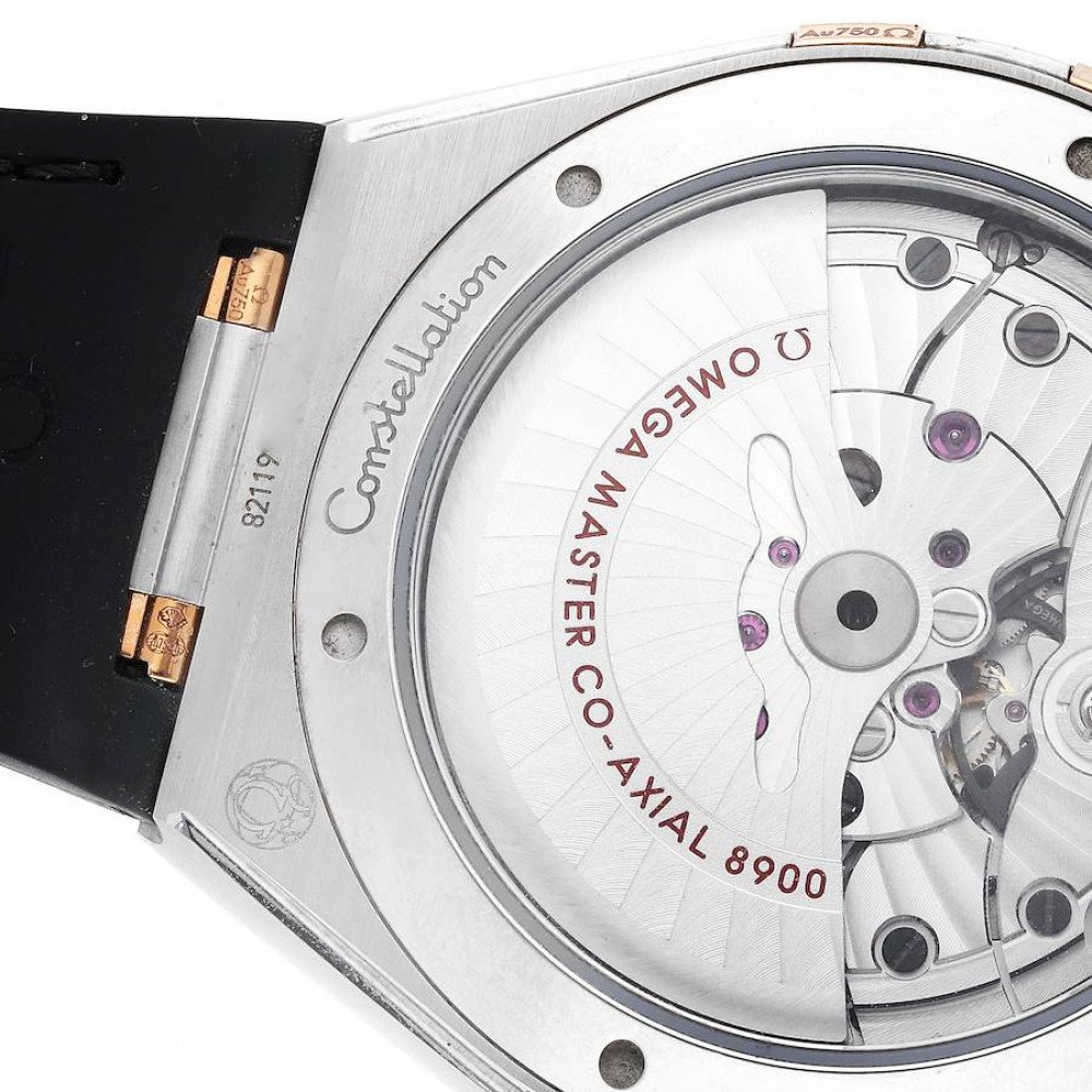 Omega Constellation 41mm Steel Rose Gold Mens Watch 131.23.41.21.06.001 Omega Constellation 41mm Steel Rose Gold Mens Watch 131.23.41.21.06.001