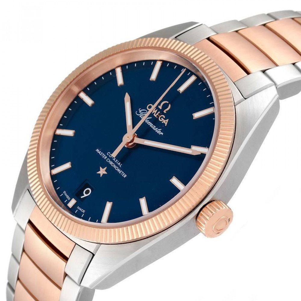 Omega Constellation Globemaster Steel Rose Gold Watch 130.20.39.21.03.001 Omega Constellation Globemaster Steel Rose Gold Watch 130.20.39.21.03.001