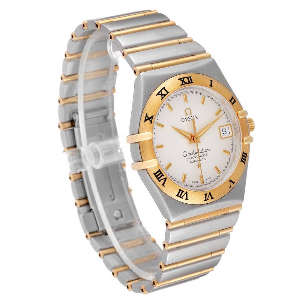 Omega Constellation Mens Steel 18K Yellow Gold Mens Watch 1202.30.00 Omega Constellation Mens Steel 18K Yellow Gold Mens Watch 1202.30.00
