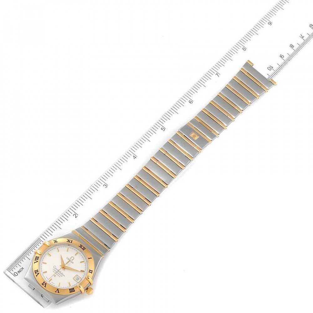 Omega Constellation Mens Steel 18K Yellow Gold Mens Watch 1202.30.00 Omega Constellation Mens Steel 18K Yellow Gold Mens Watch 1202.30.00