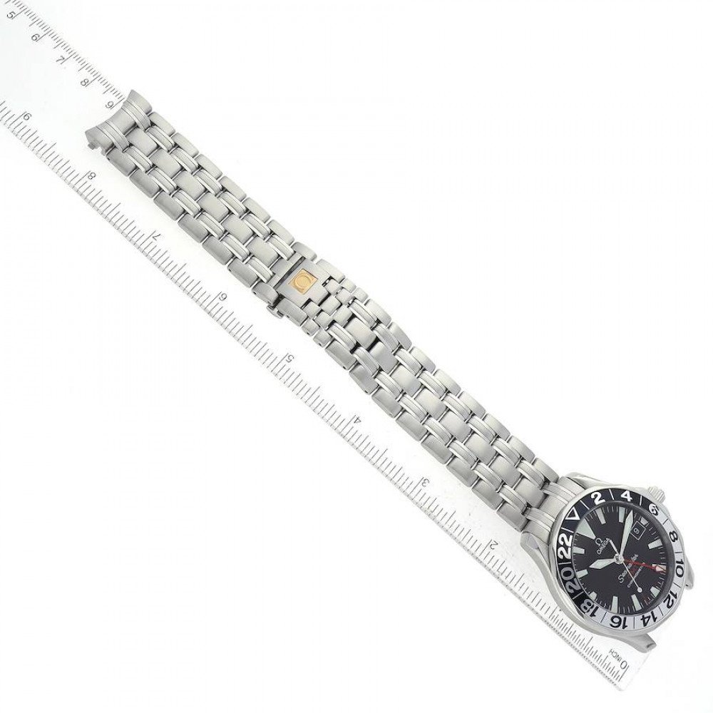 Omega Seamaster GMT 50th Anniversary Steel Mens Watch 2534.50.00 Omega Seamaster GMT 50th Anniversary Steel Mens Watch 2534.50.00
