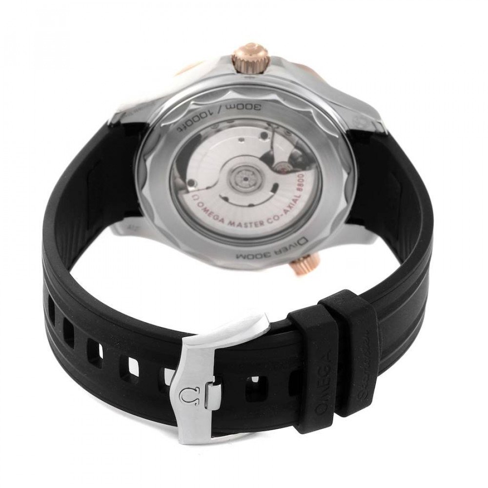 Omega Seamaster Diver Steel Rose Gold Mens Watch 210.22.42.20.01.002 Omega Seamaster Diver Steel Rose Gold Mens Watch 210.22.42.20.01.002