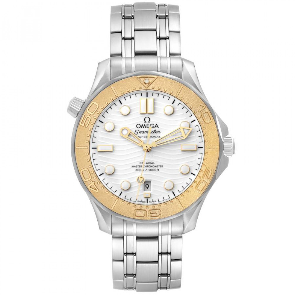 Omega Seamaster Paris 2024 Steel Yellow Gold Watch 522.21.42.20.04.001