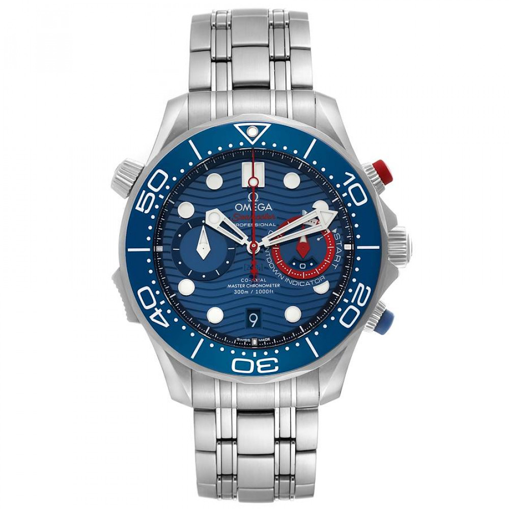 Omega Seamaster 44 Chronograph Steel Mens Watch 210.30.44.51.03.002