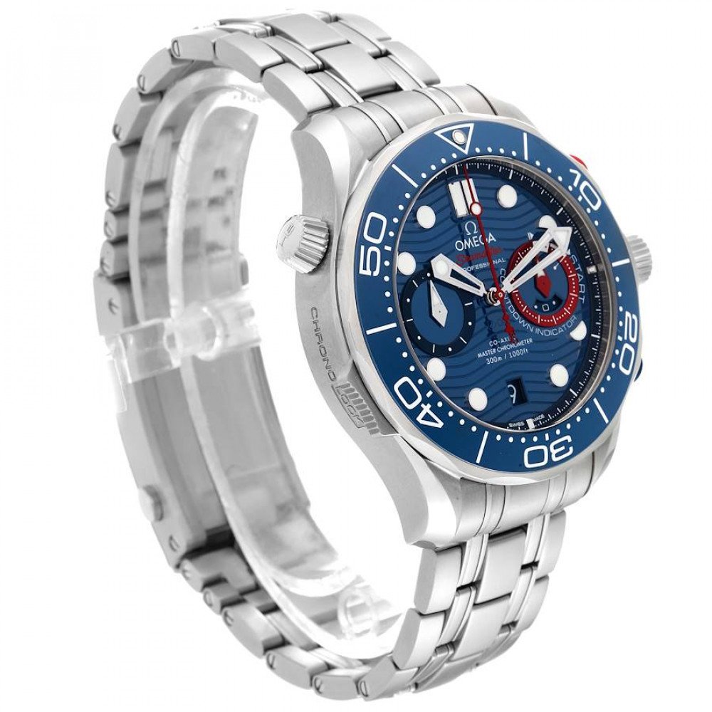 Omega Seamaster 44 Chronograph Steel Mens Watch 210.30.44.51.03.002