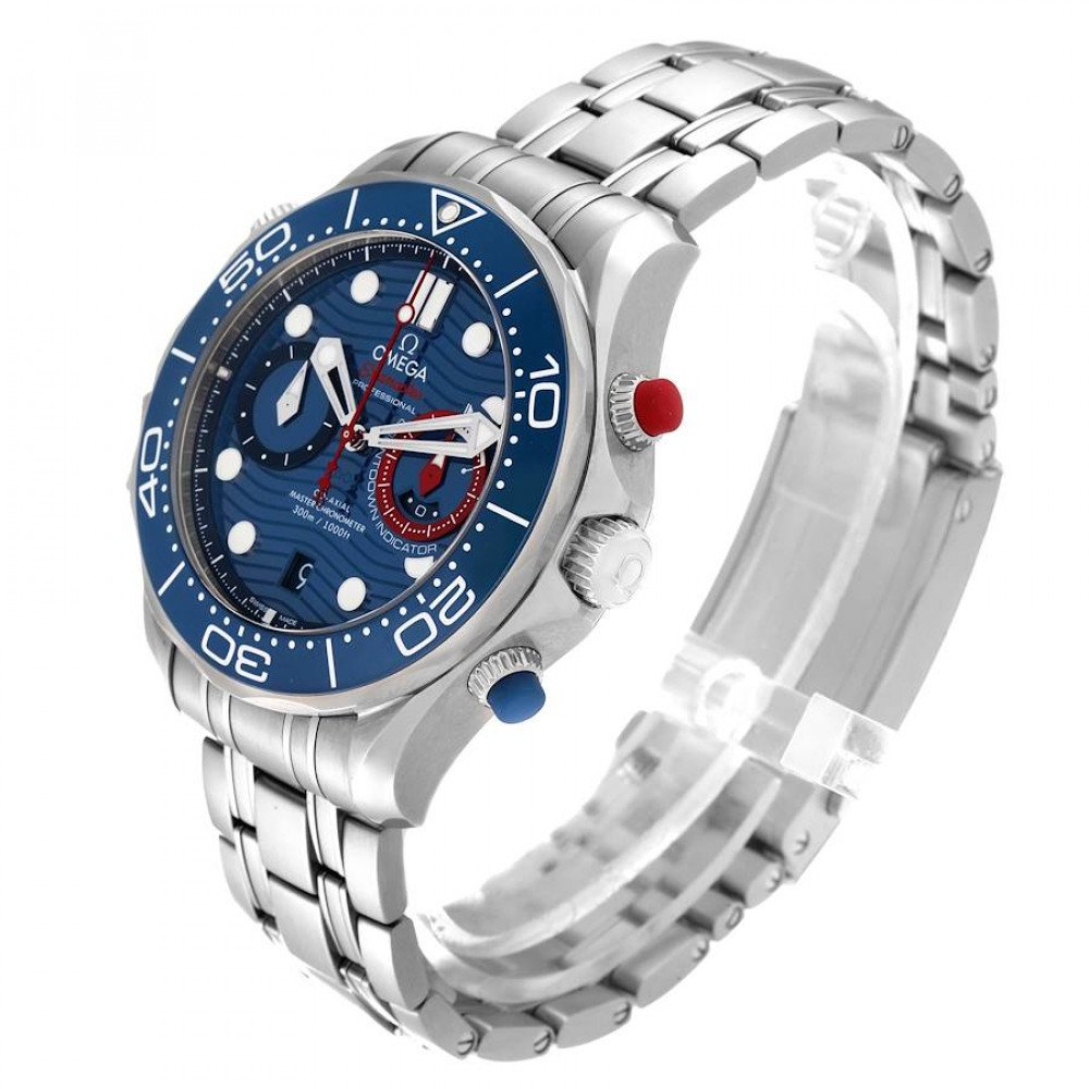 Omega Seamaster 44 Chronograph Steel Mens Watch 210.30.44.51.03.002