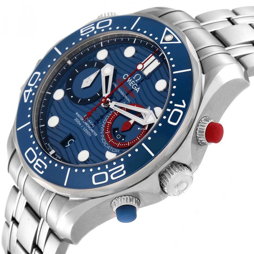 Omega Seamaster 44 Chronograph Steel Mens Watch 210.30.44.51.03.002
