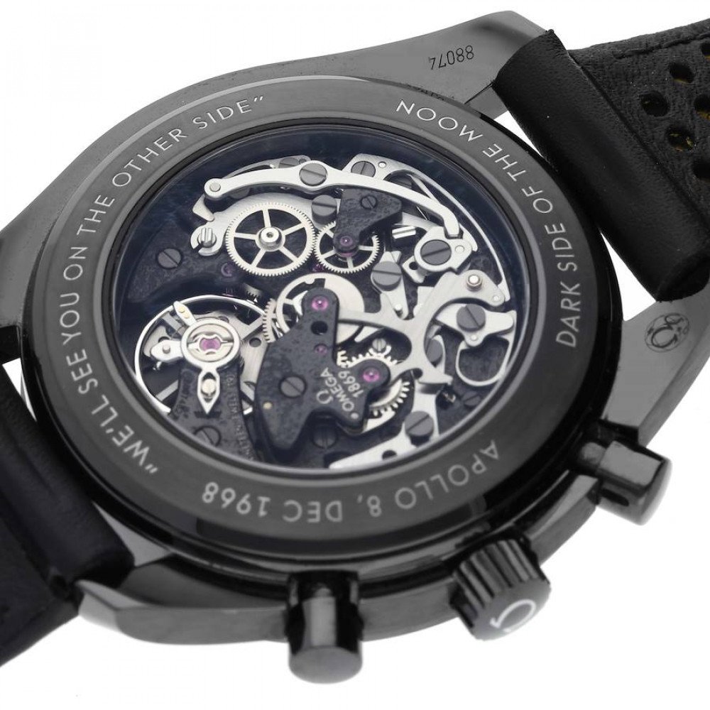 Omega Speedmaster Dark Side of the Moon Apollo 8 Ceramic Mens Watch 311.92.44.30.01.001 Omega Speedmaster Dark Side of the Moon Apollo 8 Ceramic Mens Watch 311.92.44.30.01.001