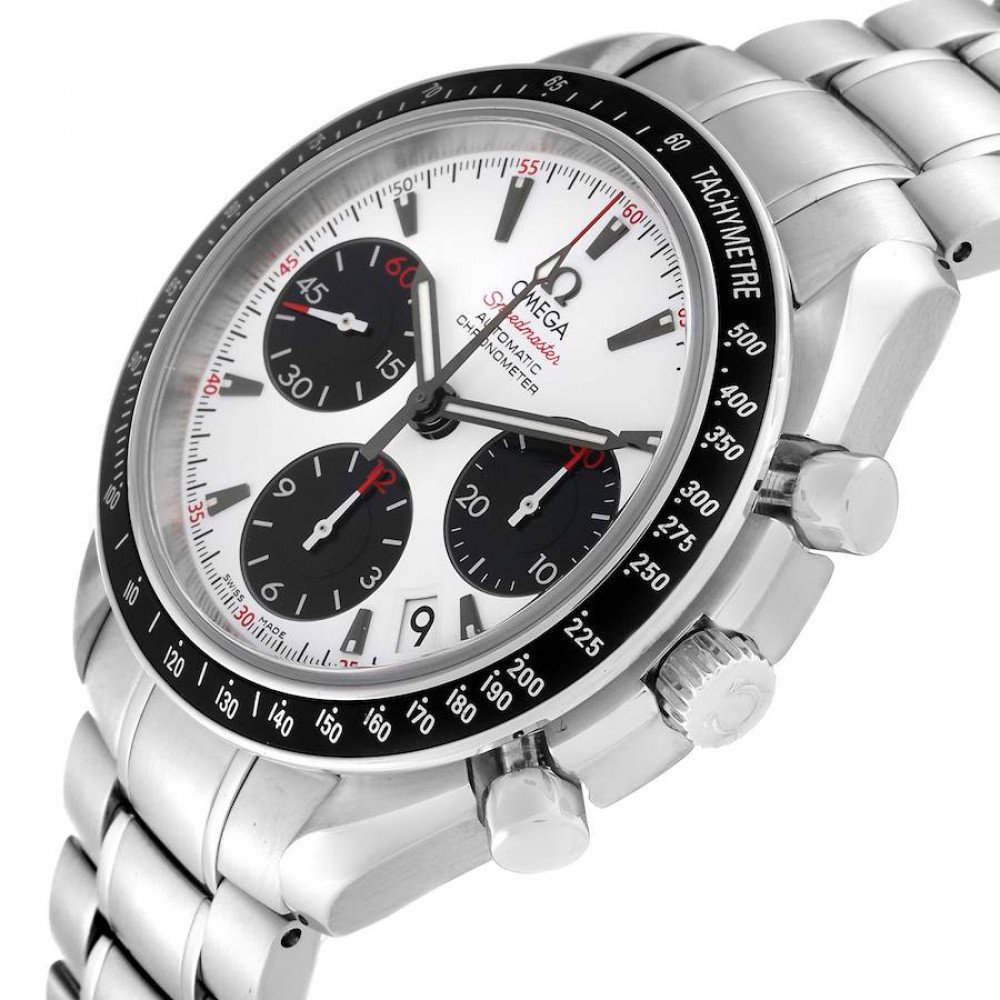 Omega Speedmaster Date Panda Dial Steel Mens Watch 323.30.40.40.04.001 Omega Speedmaster Date Panda Dial Steel Mens Watch 323.30.40.40.04.001