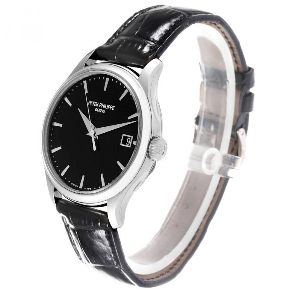 Patek Philippe Calatrava Hunter Case White Gold Mens Watch 5227G Patek Philippe Calatrava Hunter Case White Gold Mens Watch 5227G