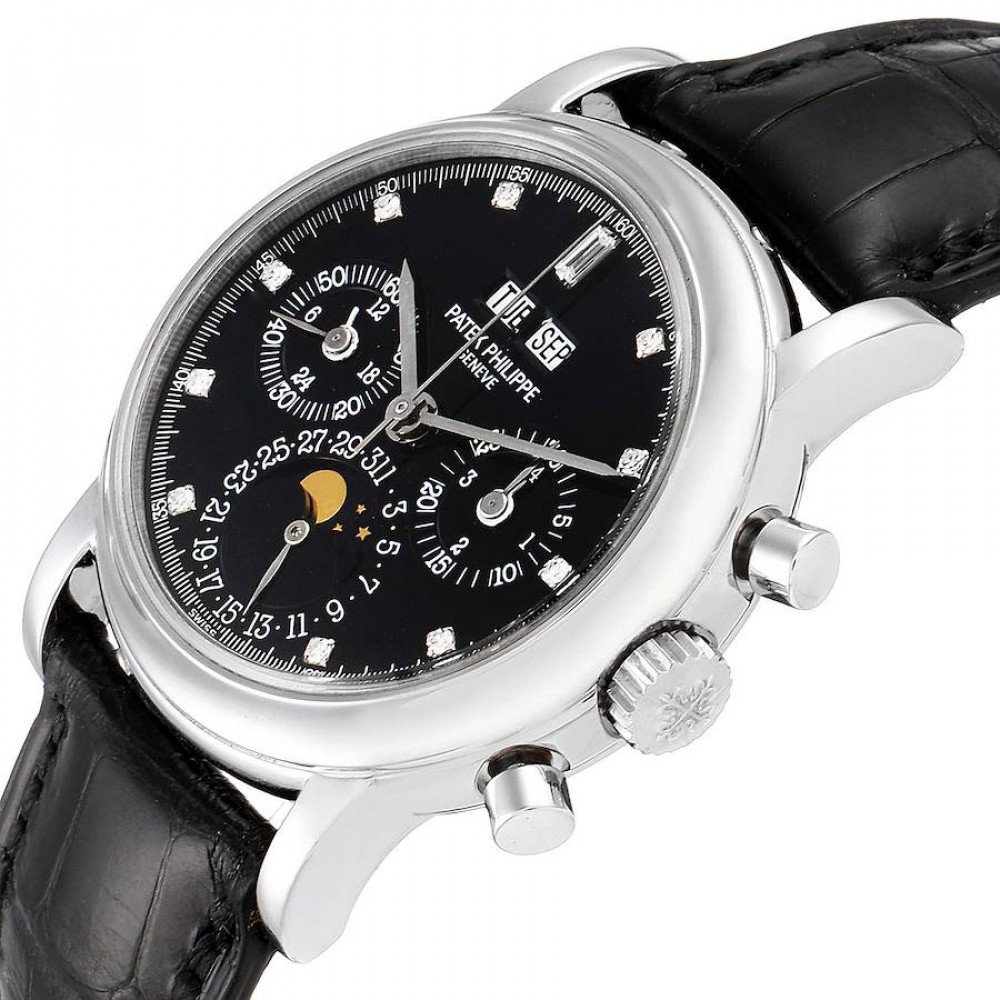 Patek Philippe Grand Complications Perpetual Calendar Platinum Watch 3970EP Patek Philippe Grand Complications Perpetual Calendar Platinum Watch 3970EP