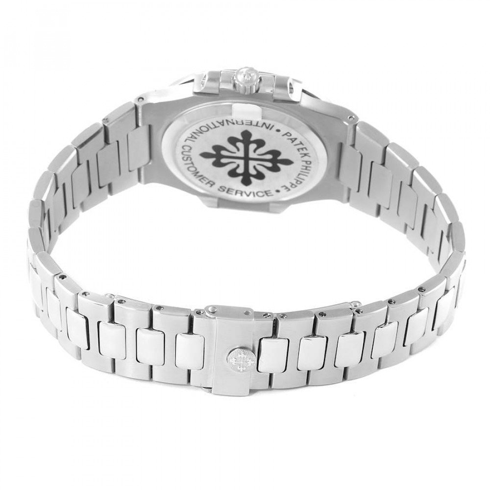 Patek Philippe Nautilus White Dial Automatic Steel Mens Watch 3800