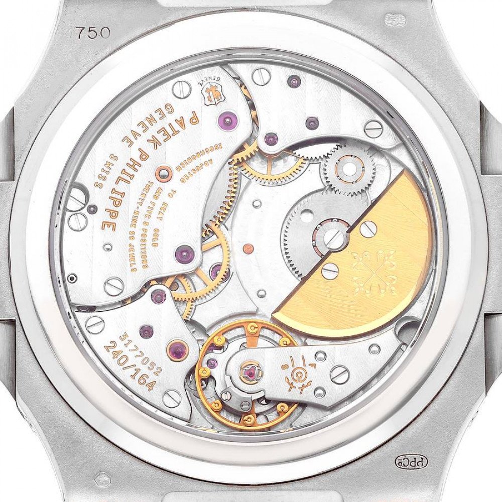 Patek Philippe Nautilus White Gold Moonphase Mens Watch 5712G Patek Philippe Nautilus White Gold Moonphase Mens Watch 5712G