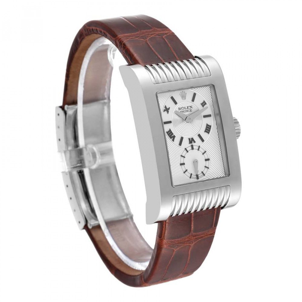 Rolex Cellini Prince White Gold Silver Dial Mens Watch 5441 Rolex Cellini Prince White Gold Silver Dial Mens Watch 5441