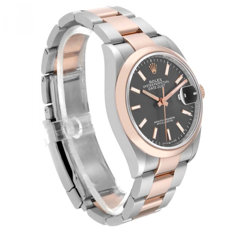 Rolex Datejust 36 Steel EveRose Gold Rhodium Dial Mens Watch 126201 Rolex Datejust 36 Steel EveRose Gold Rhodium Dial Mens Watch 126201