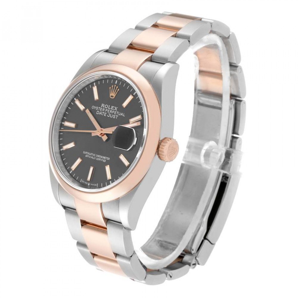 Rolex Datejust 36 Steel EveRose Gold Rhodium Dial Mens Watch 126201 Rolex Datejust 36 Steel EveRose Gold Rhodium Dial Mens Watch 126201