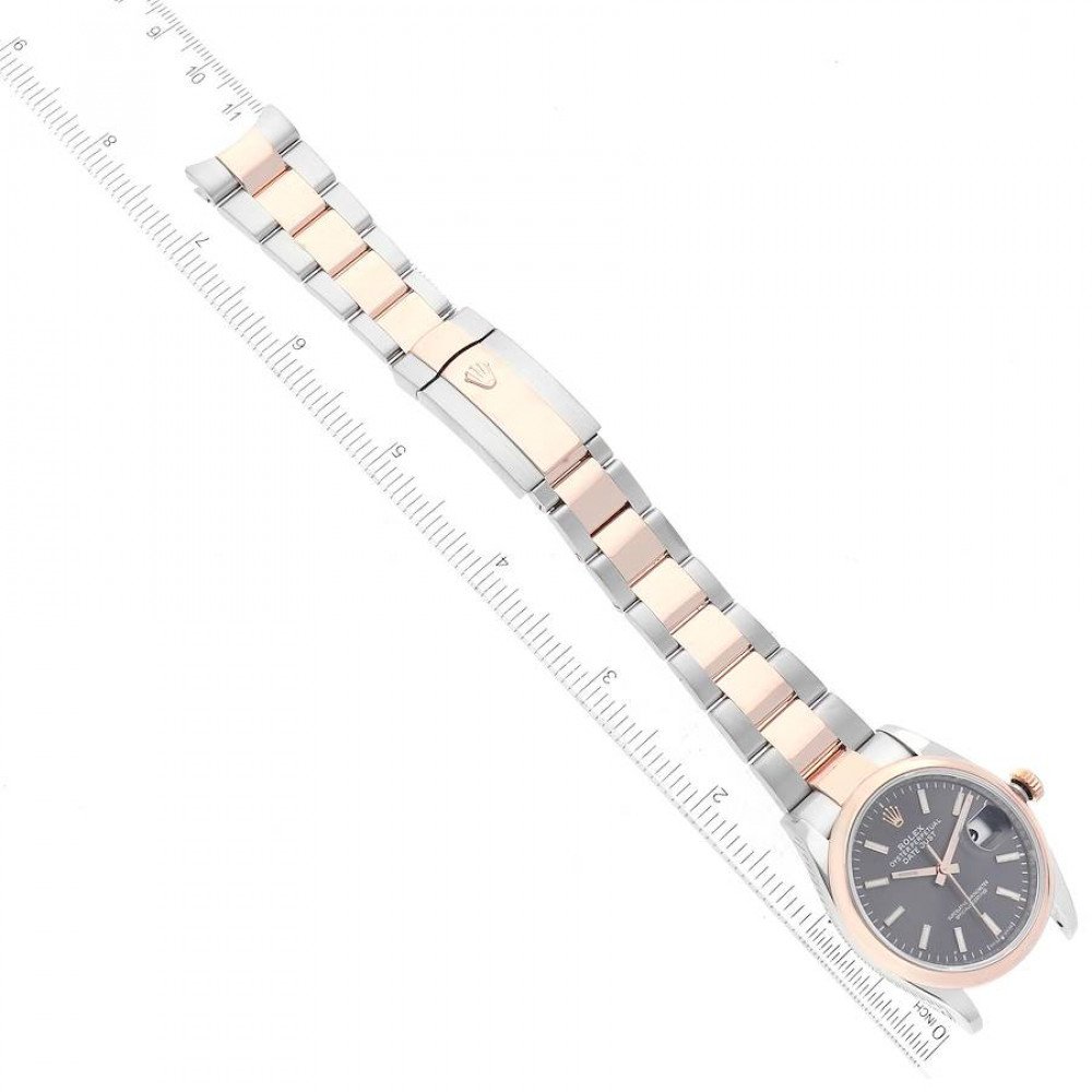 Rolex Datejust 36 Steel EveRose Gold Rhodium Dial Mens Watch 126201 Rolex Datejust 36 Steel EveRose Gold Rhodium Dial Mens Watch 126201