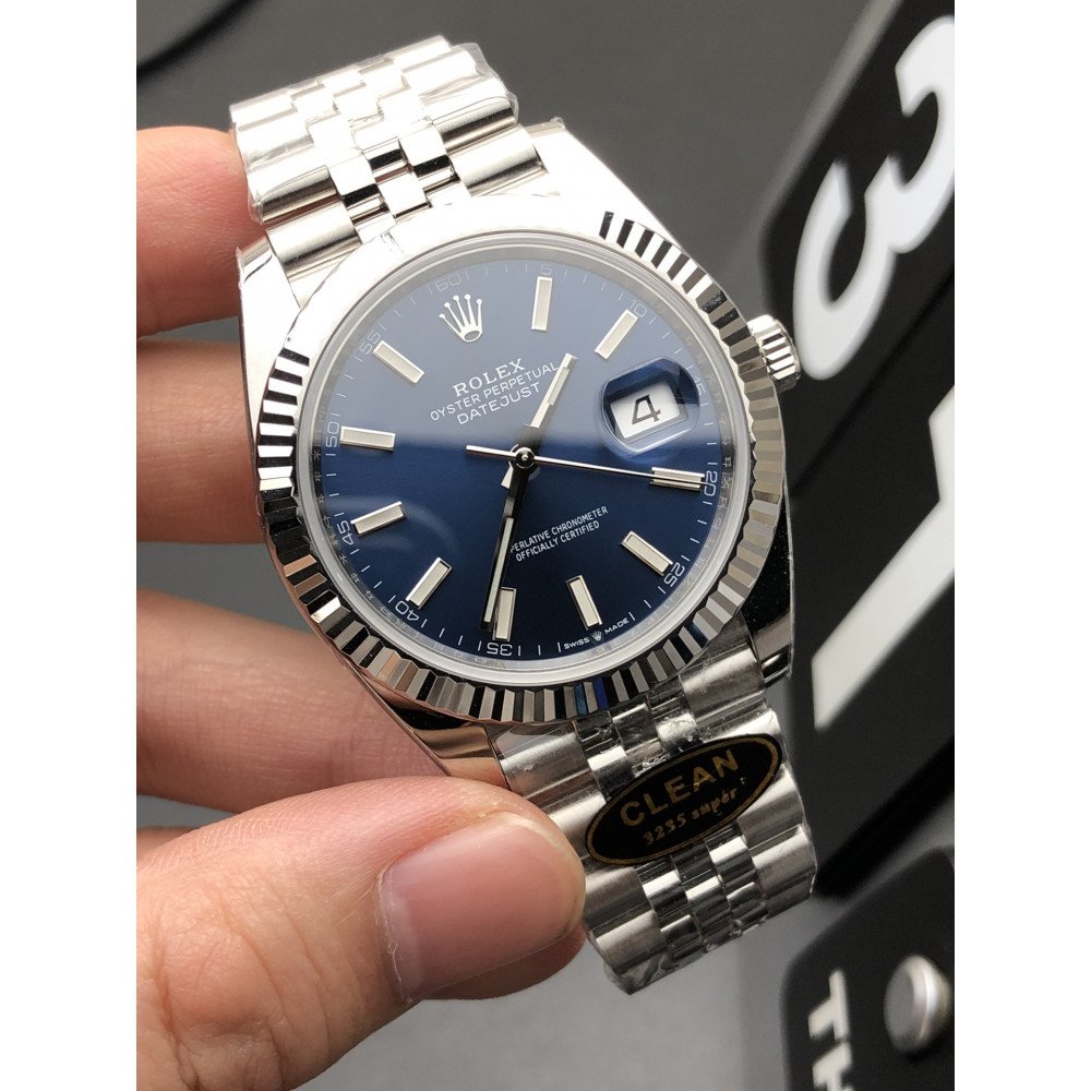 Rolex Datejust Steel White Gold Blue Dial Mens Watch 126234 Rolex Datejust Steel White Gold Blue Dial Mens Watch 126234