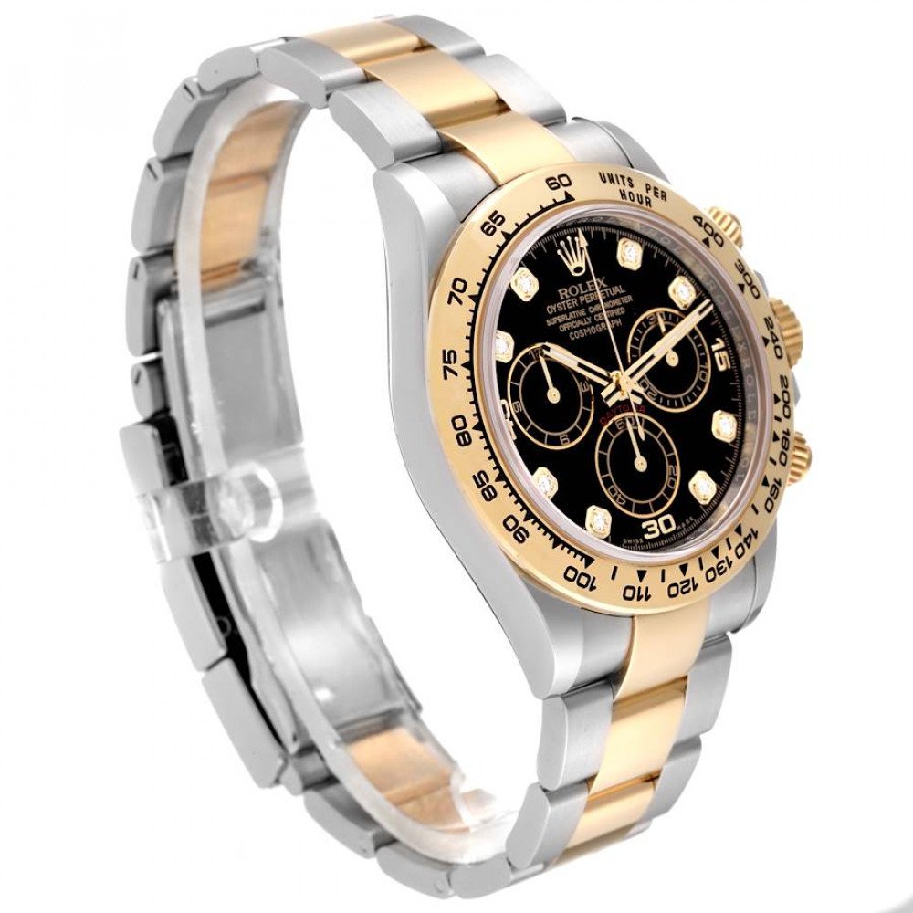 Rolex Daytona Steel Yellow Gold Diamond Dial Mens Watch 116503 Rolex Daytona Steel Yellow Gold Diamond Dial Mens Watch 116503