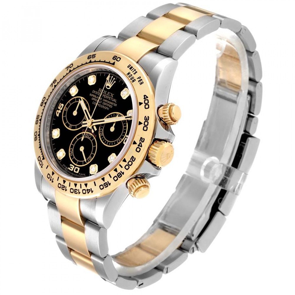 Rolex Daytona Steel Yellow Gold Diamond Dial Mens Watch 116503 Rolex Daytona Steel Yellow Gold Diamond Dial Mens Watch 116503
