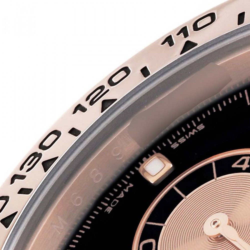 Rolex Daytona Black Dial Rose Gold Mens Watch 116505 Rolex Daytona Black Dial Rose Gold Mens Watch 116505