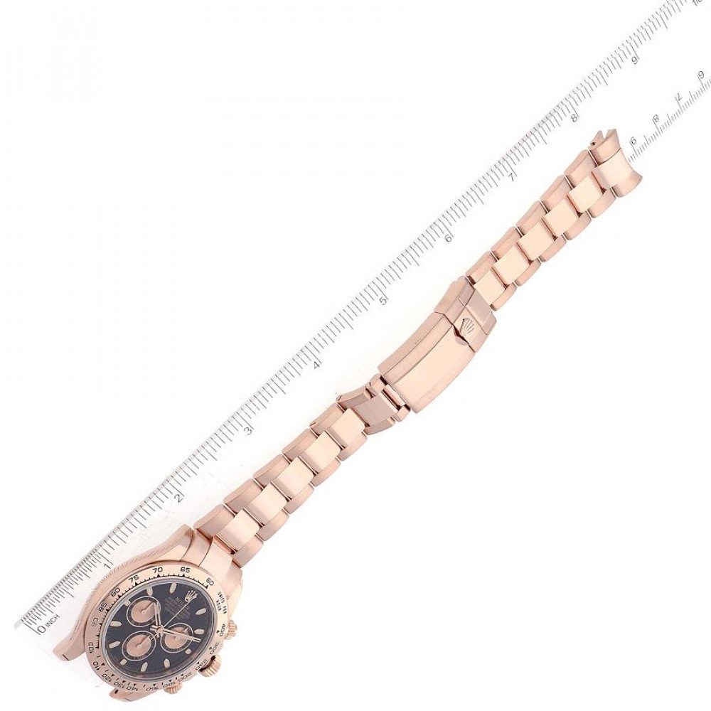 Rolex Daytona Black Dial Rose Gold Mens Watch 116505 Rolex Daytona Black Dial Rose Gold Mens Watch 116505