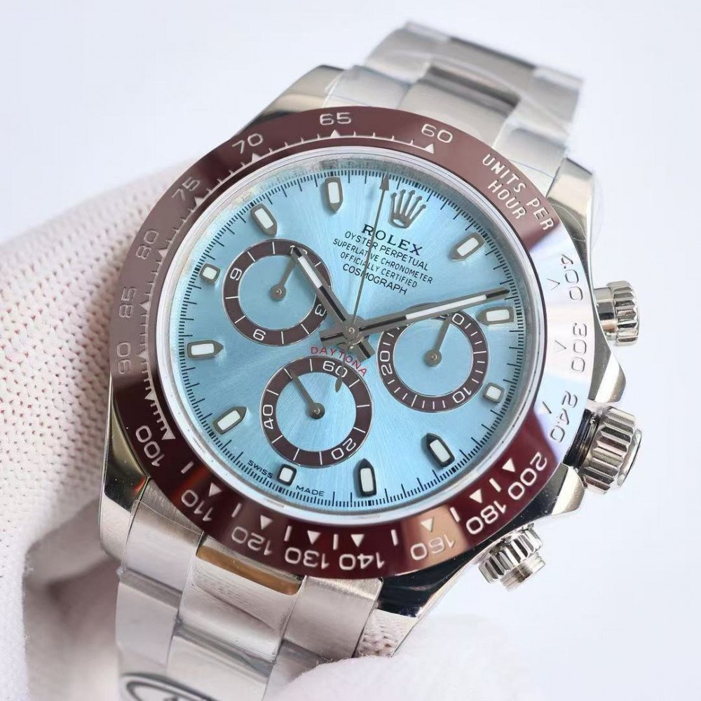 Rolex Daytona Ice Blue Diamond Dial Platinum Chronograph Watch 116506 Rolex Daytona Ice Blue Diamond Dial Platinum Chronograph Watch 116506
