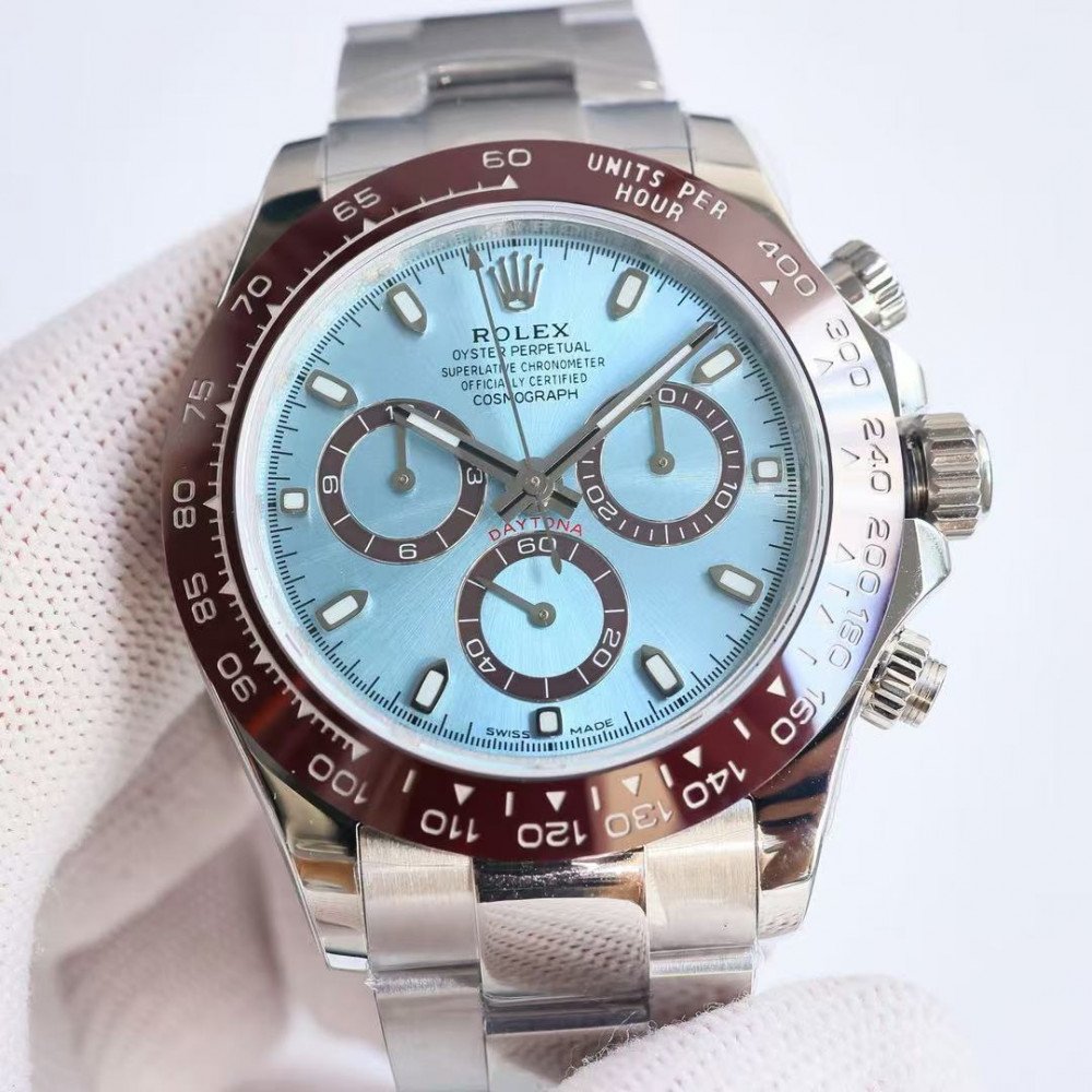 Rolex Daytona Ice Blue Diamond Dial Platinum Chronograph Watch 116506 Rolex Daytona Ice Blue Diamond Dial Platinum Chronograph Watch 116506