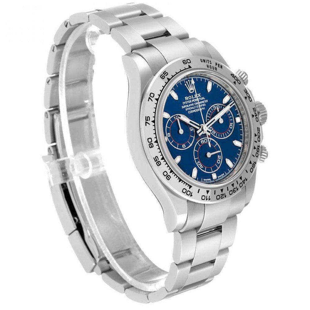 Rolex Daytona Blue Dial White Gold Chronograph Mens Watch 116509 Rolex Daytona Blue Dial White Gold Chronograph Mens Watch 116509