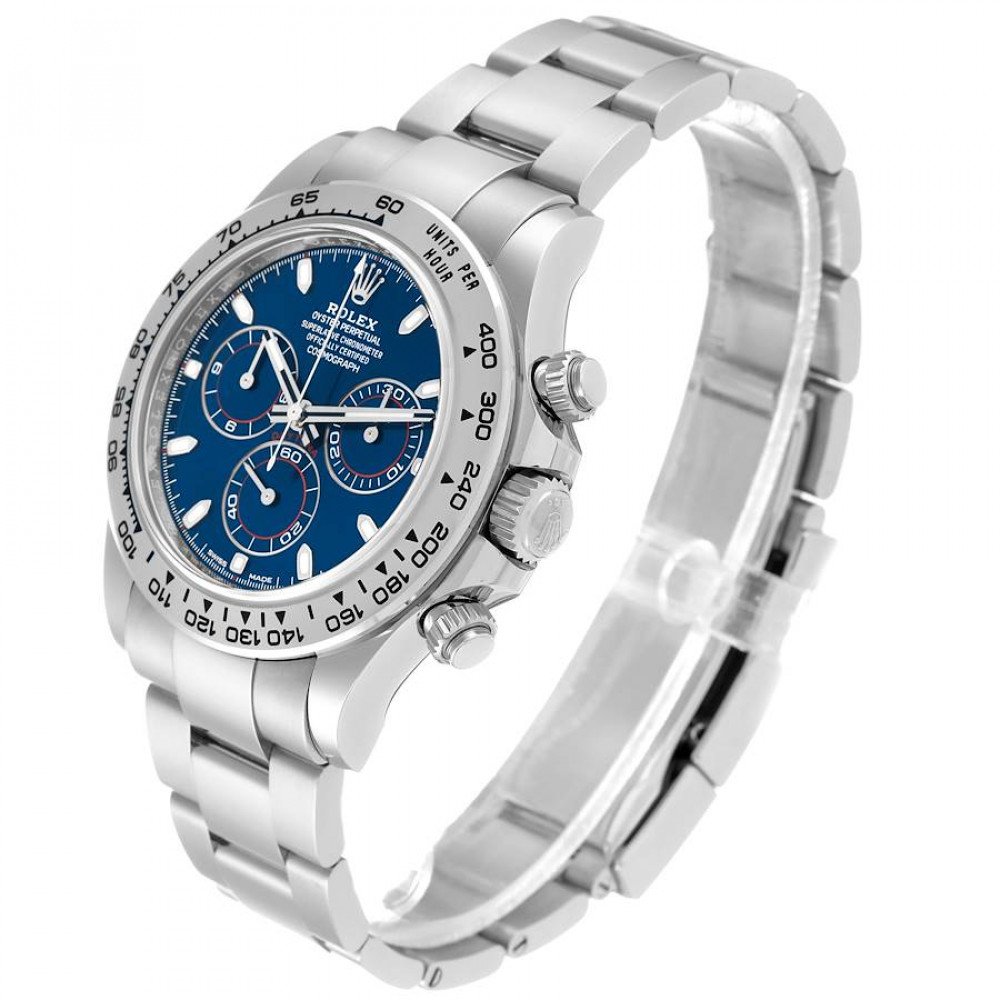 Rolex Daytona Blue Dial White Gold Chronograph Mens Watch 116509 Rolex Daytona Blue Dial White Gold Chronograph Mens Watch 116509