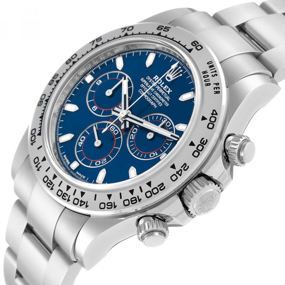 Rolex Daytona Blue Dial White Gold Chronograph Mens Watch 116509 Rolex Daytona Blue Dial White Gold Chronograph Mens Watch 116509