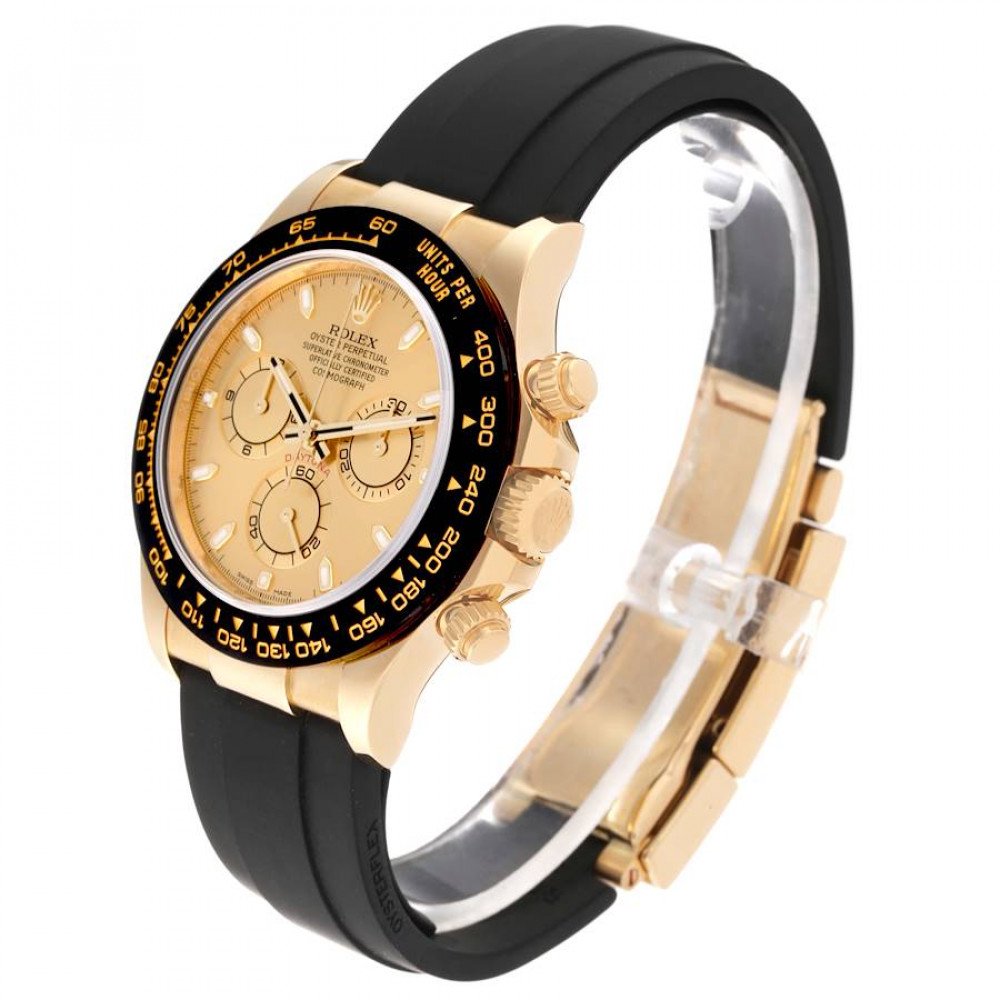 Rolex Daytona Cosmograph Yellow Gold Ceramic Bezel Mens Watch 116518 Rolex Daytona Cosmograph Yellow Gold Ceramic Bezel Mens Watch 116518