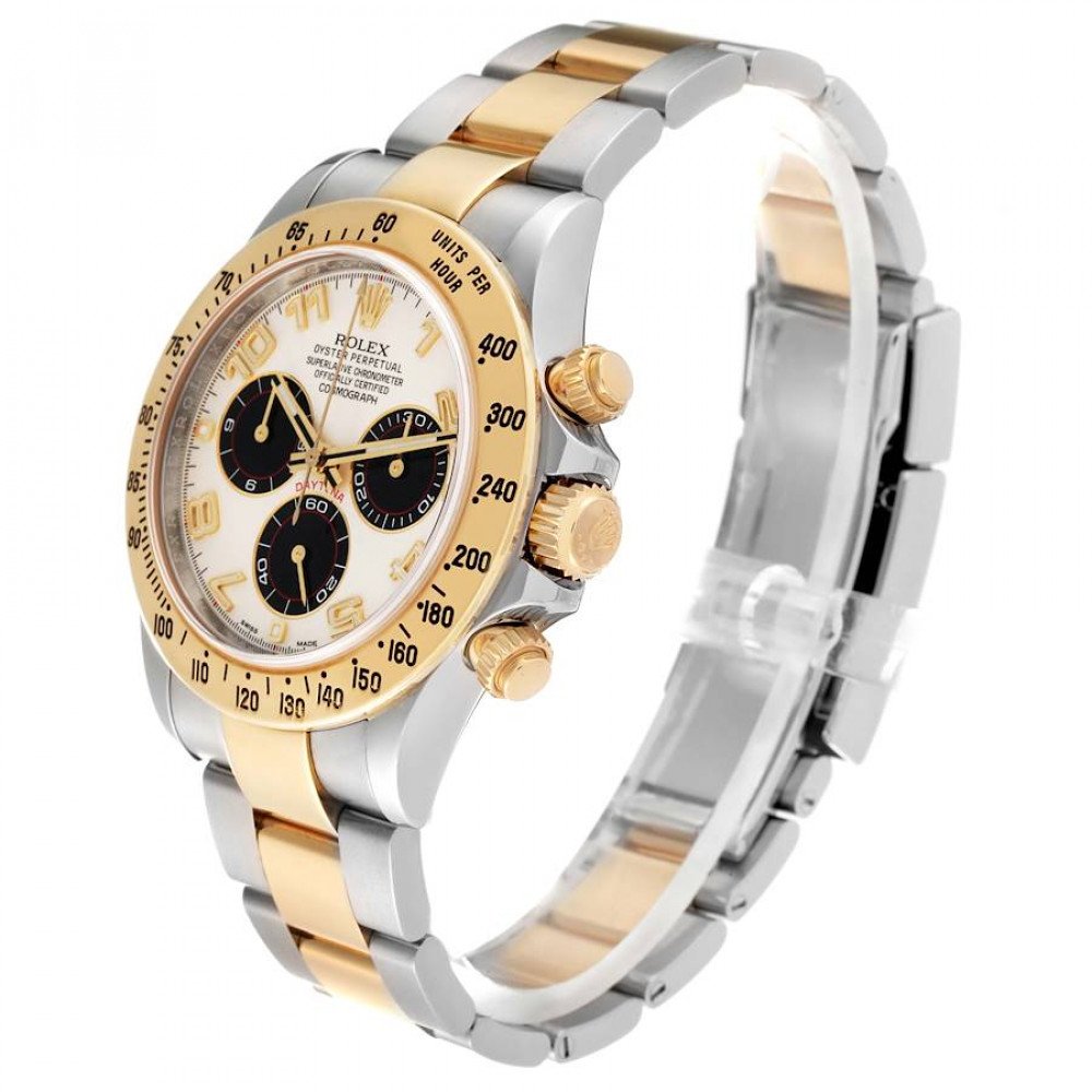 Rolex Daytona Panda Dial Steel Yellow Gold Mens Watch 116523 Rolex Daytona Panda Dial Steel Yellow Gold Mens Watch 116523