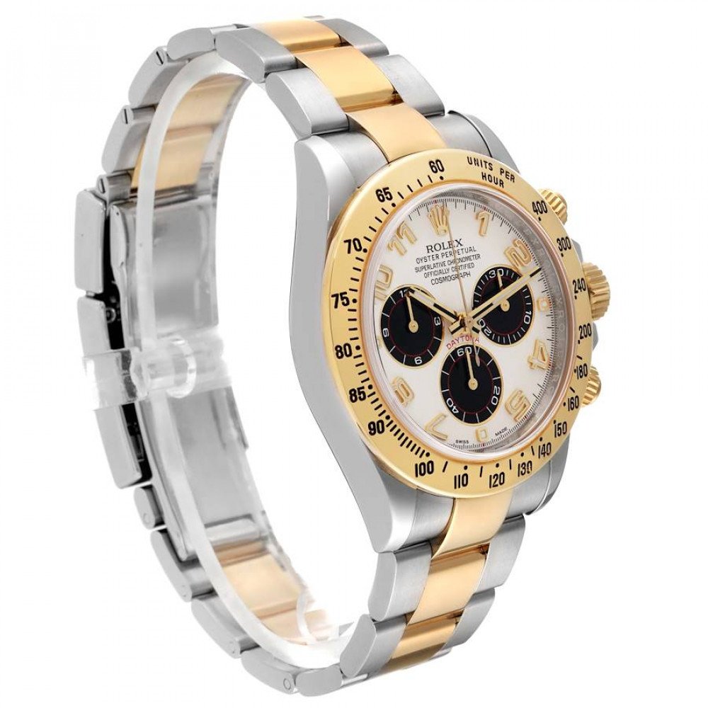 Rolex Daytona Panda Dial Steel Yellow Gold Mens Watch 116523 Rolex Daytona Panda Dial Steel Yellow Gold Mens Watch 116523