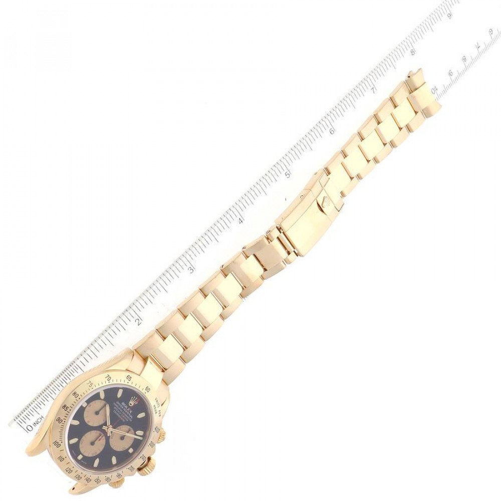 Rolex Daytona Yellow Gold Black Dial Mens Watch 116528 Rolex Daytona Yellow Gold Black Dial Mens Watch 116528