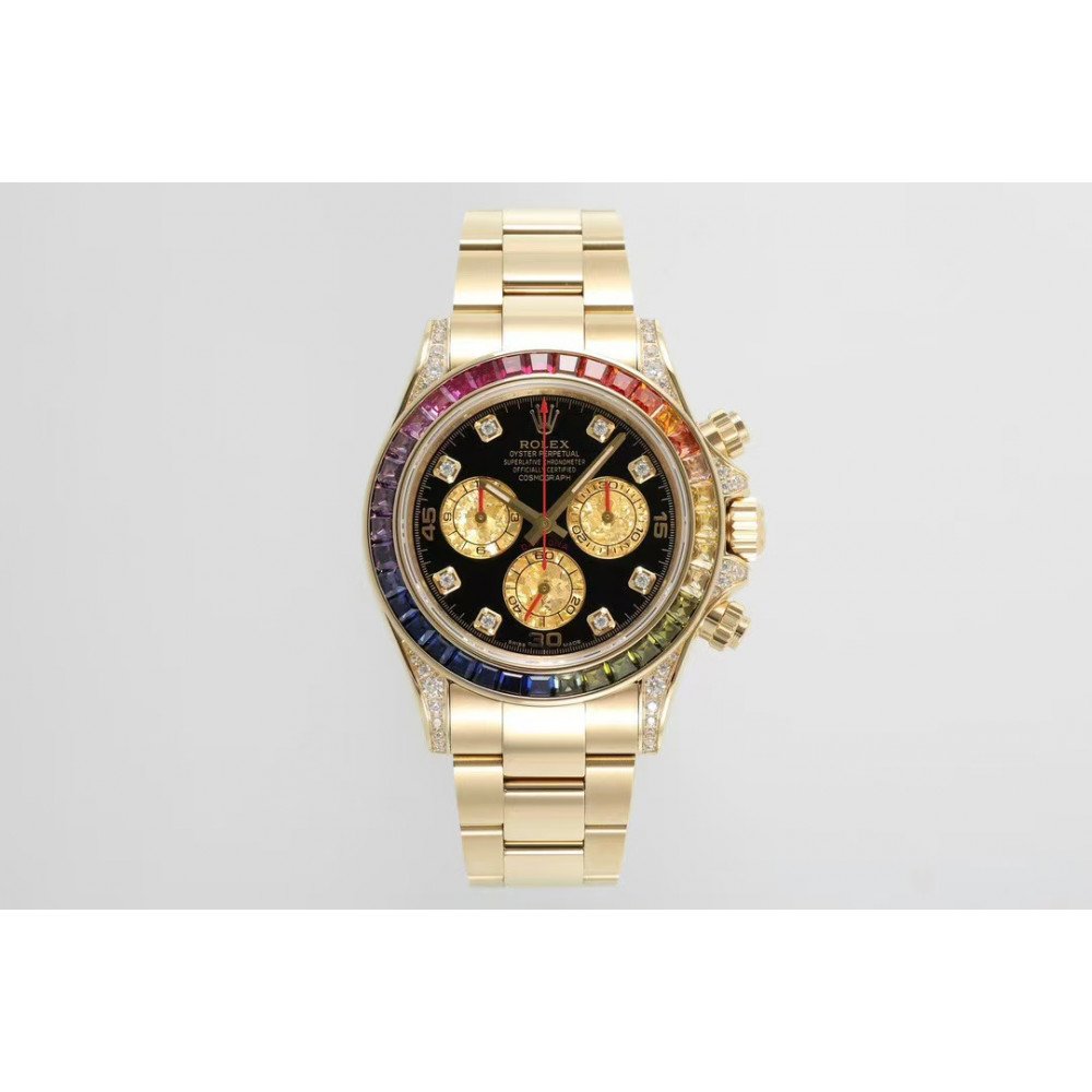 Rolex Daytona 18K Yellow Gold Rainbow Diamond 116598RBOW Rolex Daytona 18K Yellow Gold Rainbow Diamond 116598RBOW